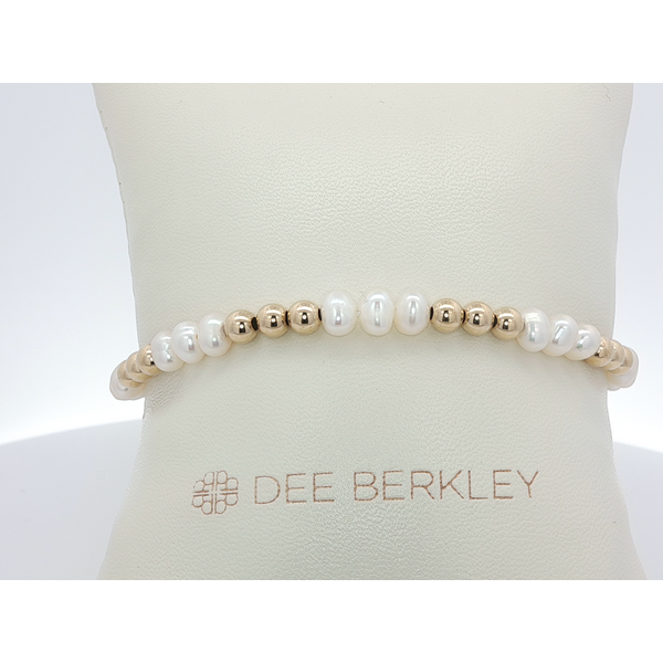 Pearl and Gold Filled Bead Bracelet Ballard & Ballard Fountain Valley, CA