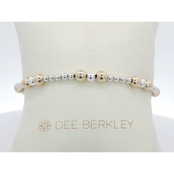 Sterling Silver and Gold Filled Bead Bracelet Ballard & Ballard Fountain Valley, CA