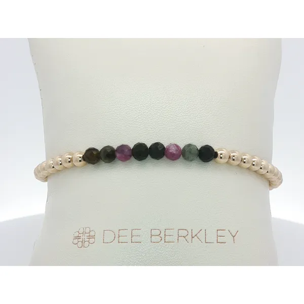 Gold Filled Tourmaline Bar Bracelet Ballard & Ballard Fountain Valley, CA