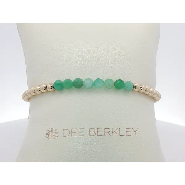 Gold Filled Emerald Bar Bracelet Ballard & Ballard Fountain Valley, CA