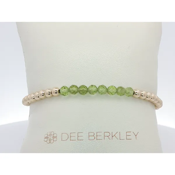 Gold Filled Peridot Bar Bracelet Ballard & Ballard Fountain Valley, CA