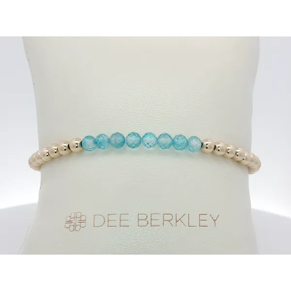 Gold Filled Topaz Bar Bracelet Ballard & Ballard Fountain Valley, CA