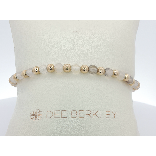 Gold Filled Fire Agate Beaded Bracelet Ballard & Ballard Fountain Valley, CA