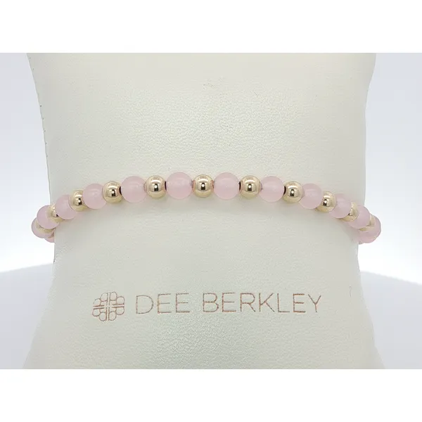 Rose Quartz Gold Filled Bracelet Ballard & Ballard Fountain Valley, CA