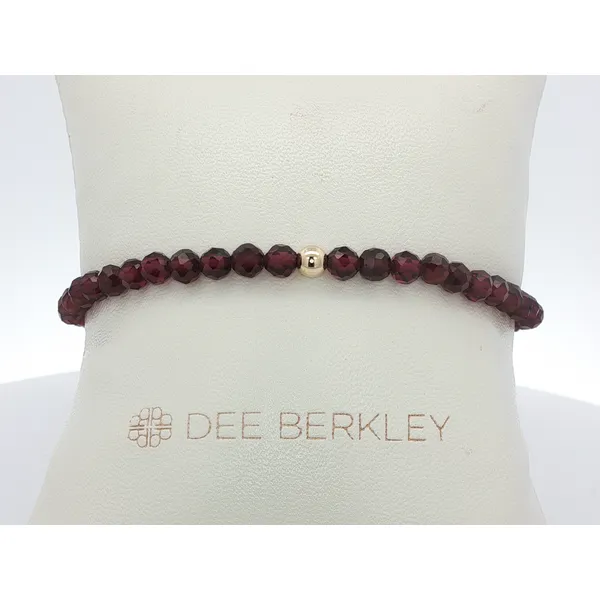 Faceted Garnet Gold Filled Bracelet Ballard & Ballard Fountain Valley, CA