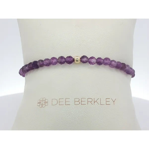 Faceted Amethyst Gold Filled Bracelet Ballard & Ballard Fountain Valley, CA