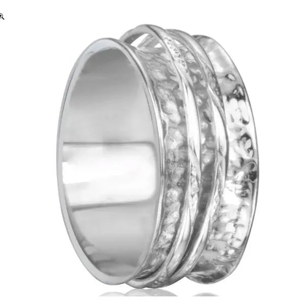 Awaken Sterling Silver Meditation Ring Ballard & Ballard Fountain Valley, CA