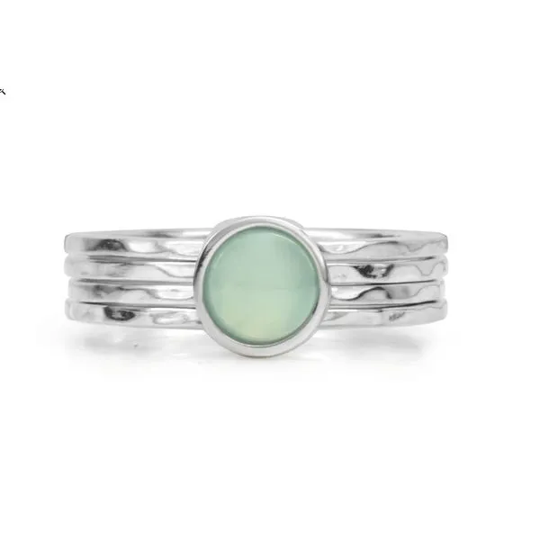 Still Sterling Silver Meditation Ring Ballard & Ballard Fountain Valley, CA