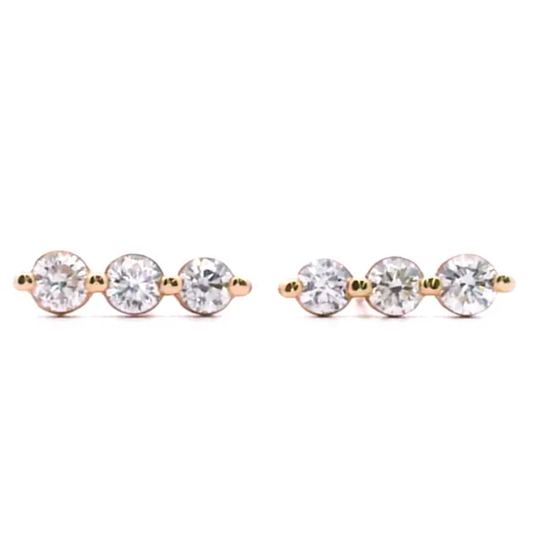 Diamond Earrings Image 2 Banks Jewelers Burnsville, NC