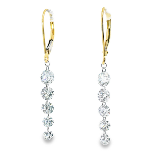 Diamond Earrings Image 2 Banks Jewelers Burnsville, NC