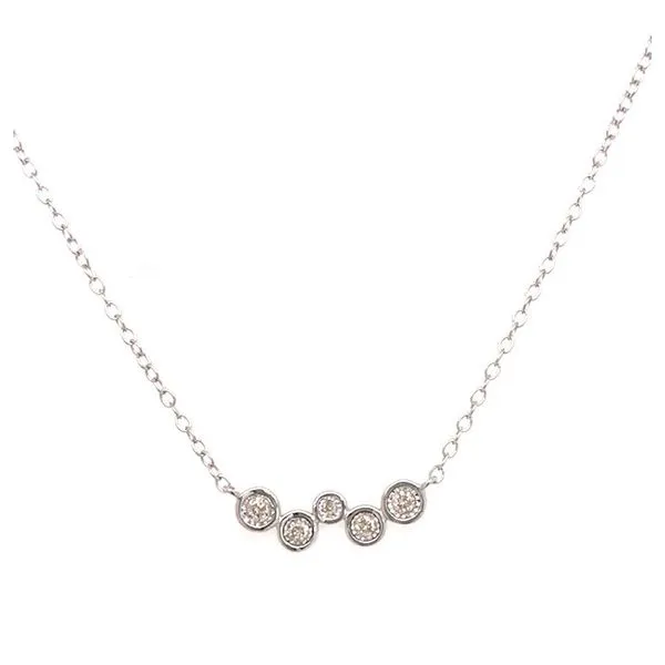 Diamond Necklace Image 2 Banks Jewelers Burnsville, NC