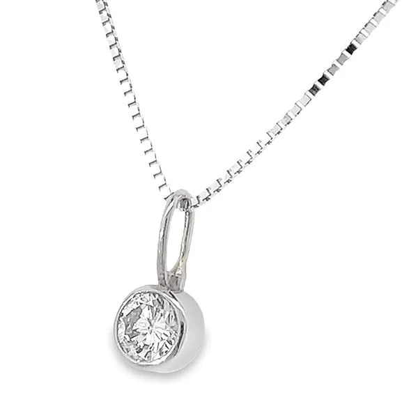 Diamond Necklace Image 2 Banks Jewelers Burnsville, NC