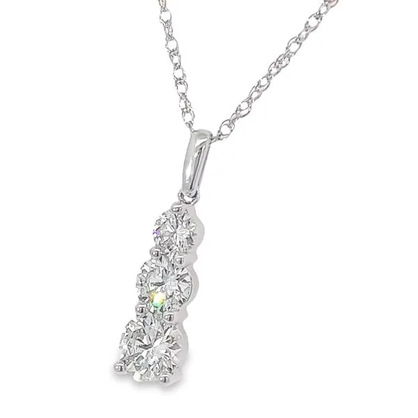 Diamond Necklace Image 2 Banks Jewelers Burnsville, NC