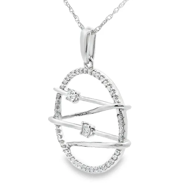 Diamond Necklace Image 2 Banks Jewelers Burnsville, NC