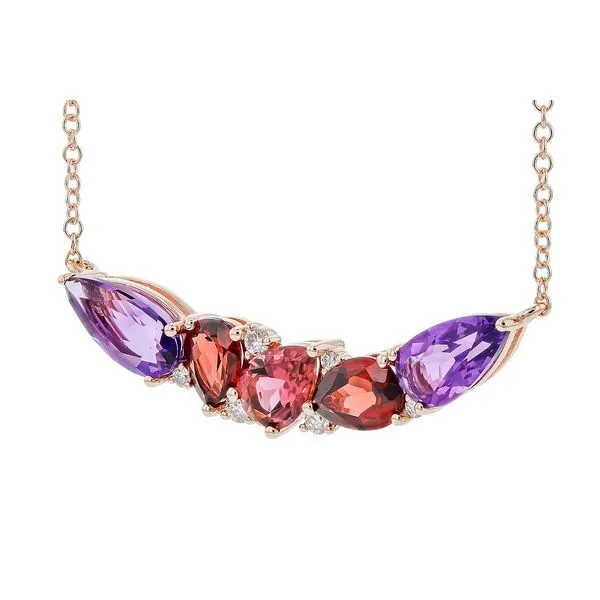 Gemstone Necklace Image 2 Banks Jewelers Burnsville, NC
