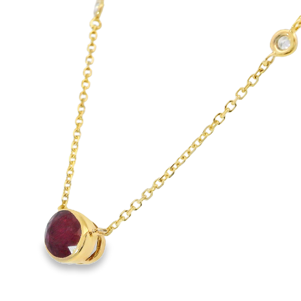 Gemstone Necklace Image 2 Banks Jewelers Burnsville, NC