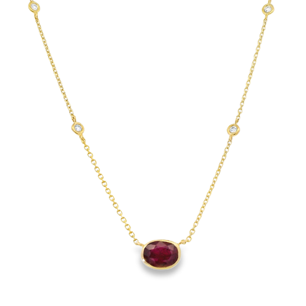 Gemstone Necklace Banks Jewelers Burnsville, NC