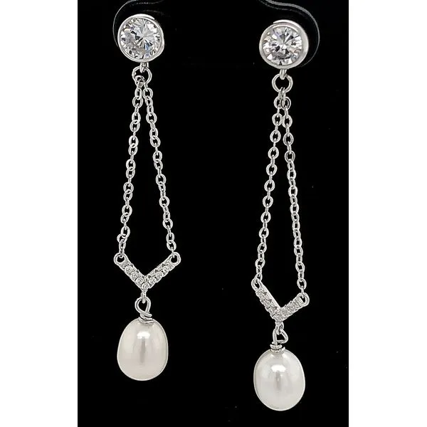 Pearl Earrings Banks Jewelers Burnsville, NC