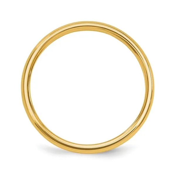 Gold Wedding Band Image 2 Banks Jewelers Burnsville, NC