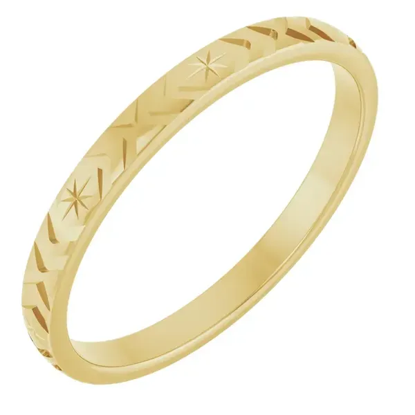 Gold Wedding Band Banks Jewelers Burnsville, NC