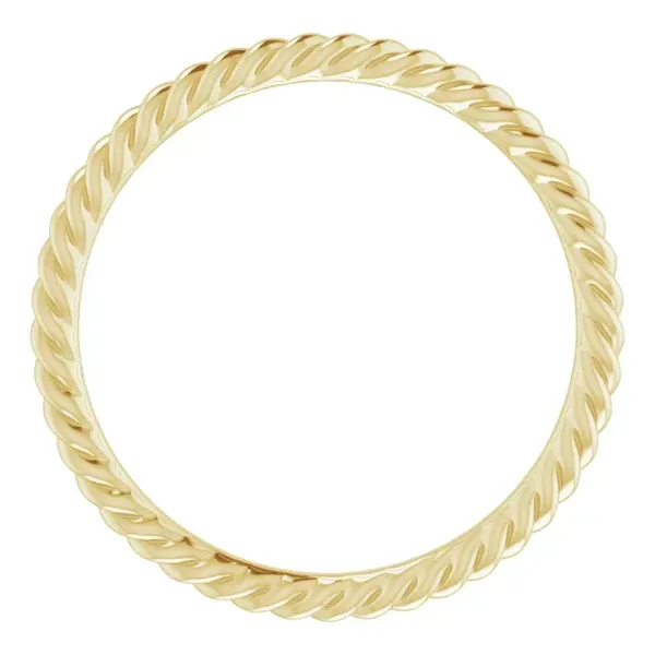 Gold Wedding Band Image 2 Banks Jewelers Burnsville, NC