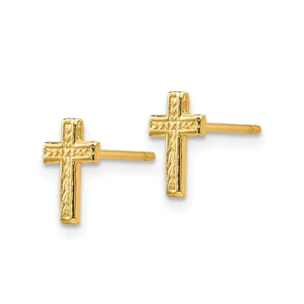 Gold Earrings Banks Jewelers Burnsville, NC