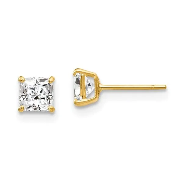Gold Earrings Banks Jewelers Burnsville, NC