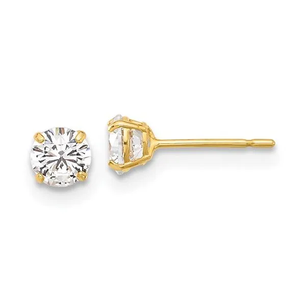 Gold Earrings Banks Jewelers Burnsville, NC