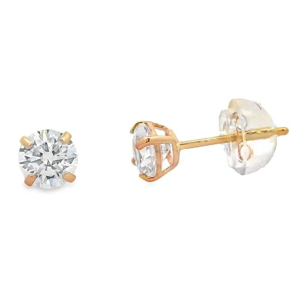 Gold Earrings Image 2 Banks Jewelers Burnsville, NC