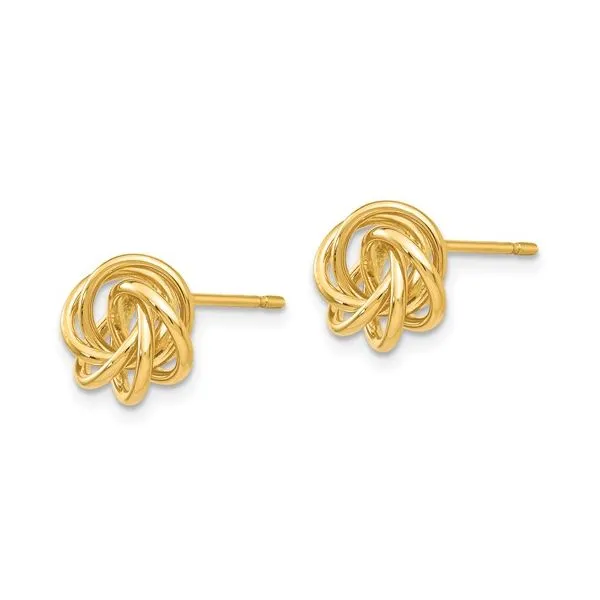 Gold Earrings Image 2 Banks Jewelers Burnsville, NC