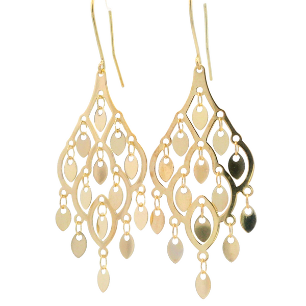 Gold Earrings Image 2 Banks Jewelers Burnsville, NC