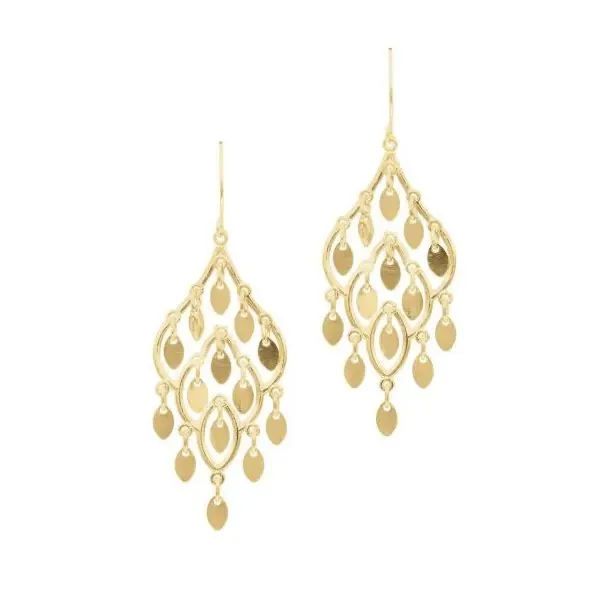 Gold Earrings Banks Jewelers Burnsville, NC