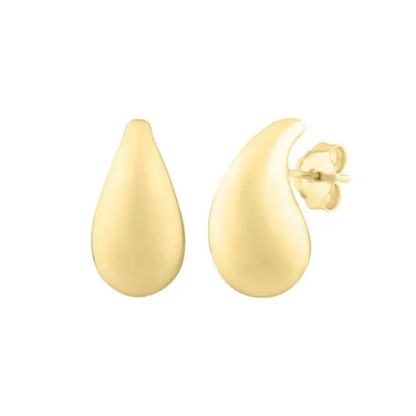 Gold Earrings Banks Jewelers Burnsville, NC