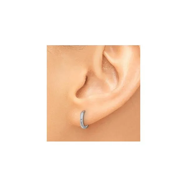 Gold Earrings Image 2 Banks Jewelers Burnsville, NC