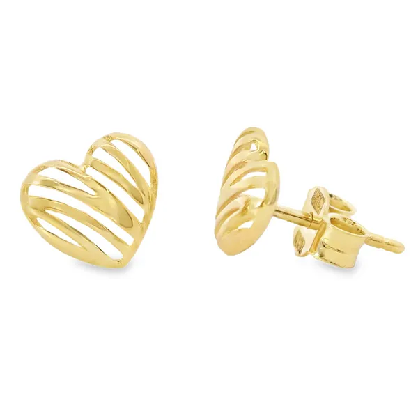 Gold Earrings Banks Jewelers Burnsville, NC