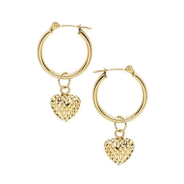 Gold Earrings Banks Jewelers Burnsville, NC