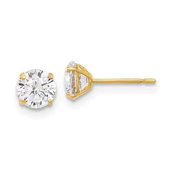Gold Earrings Banks Jewelers Burnsville, NC