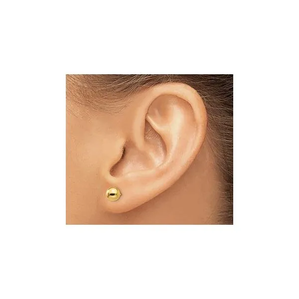 Gold Earrings Image 2 Banks Jewelers Burnsville, NC