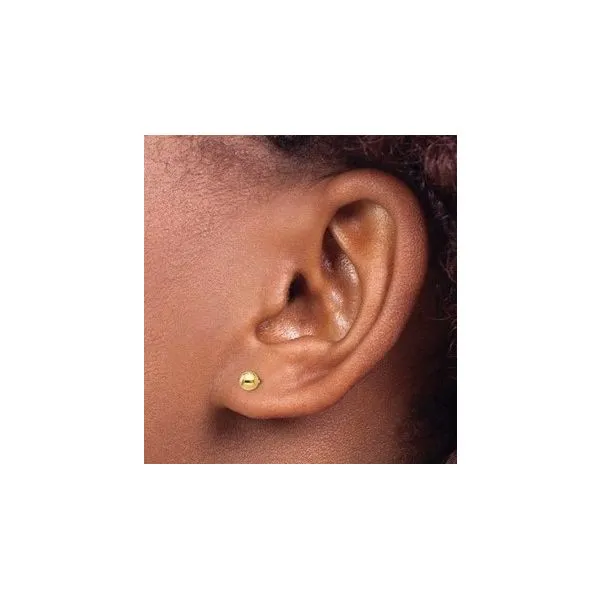 Gold Earrings Image 2 Banks Jewelers Burnsville, NC