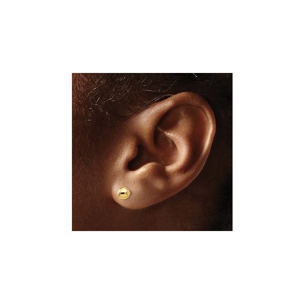 Gold Earrings Image 2 Banks Jewelers Burnsville, NC