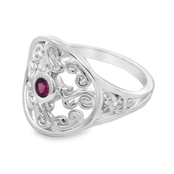 Silver Ring Image 2 Banks Jewelers Burnsville, NC