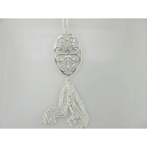 Silver Necklace Banks Jewelers Burnsville, NC