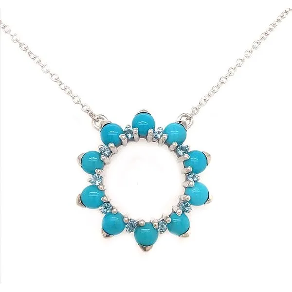 Silver Necklace Banks Jewelers Burnsville, NC