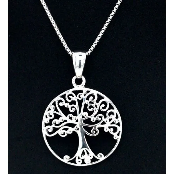 Silver Necklace Banks Jewelers Burnsville, NC