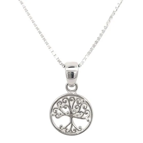 Silver Necklace Banks Jewelers Burnsville, NC