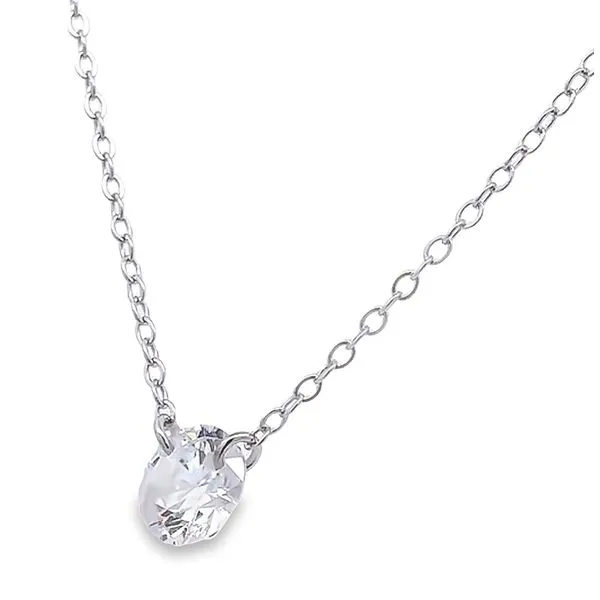 Silver Necklace Image 2 Banks Jewelers Burnsville, NC