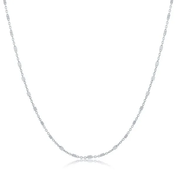 Silver Necklace Banks Jewelers Burnsville, NC