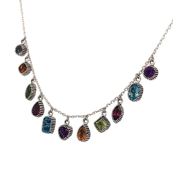 Silver Necklace Image 2 Banks Jewelers Burnsville, NC