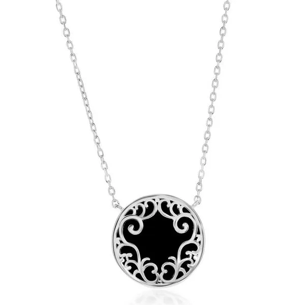 Silver Necklace Banks Jewelers Burnsville, NC