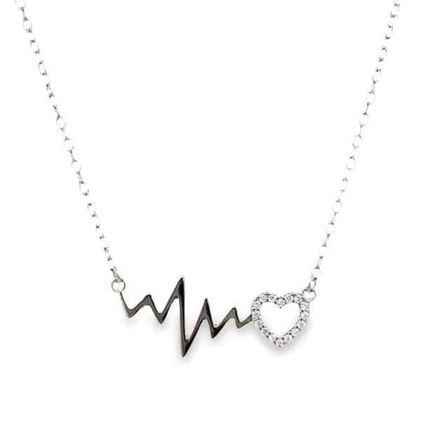 Silver Necklace Banks Jewelers Burnsville, NC